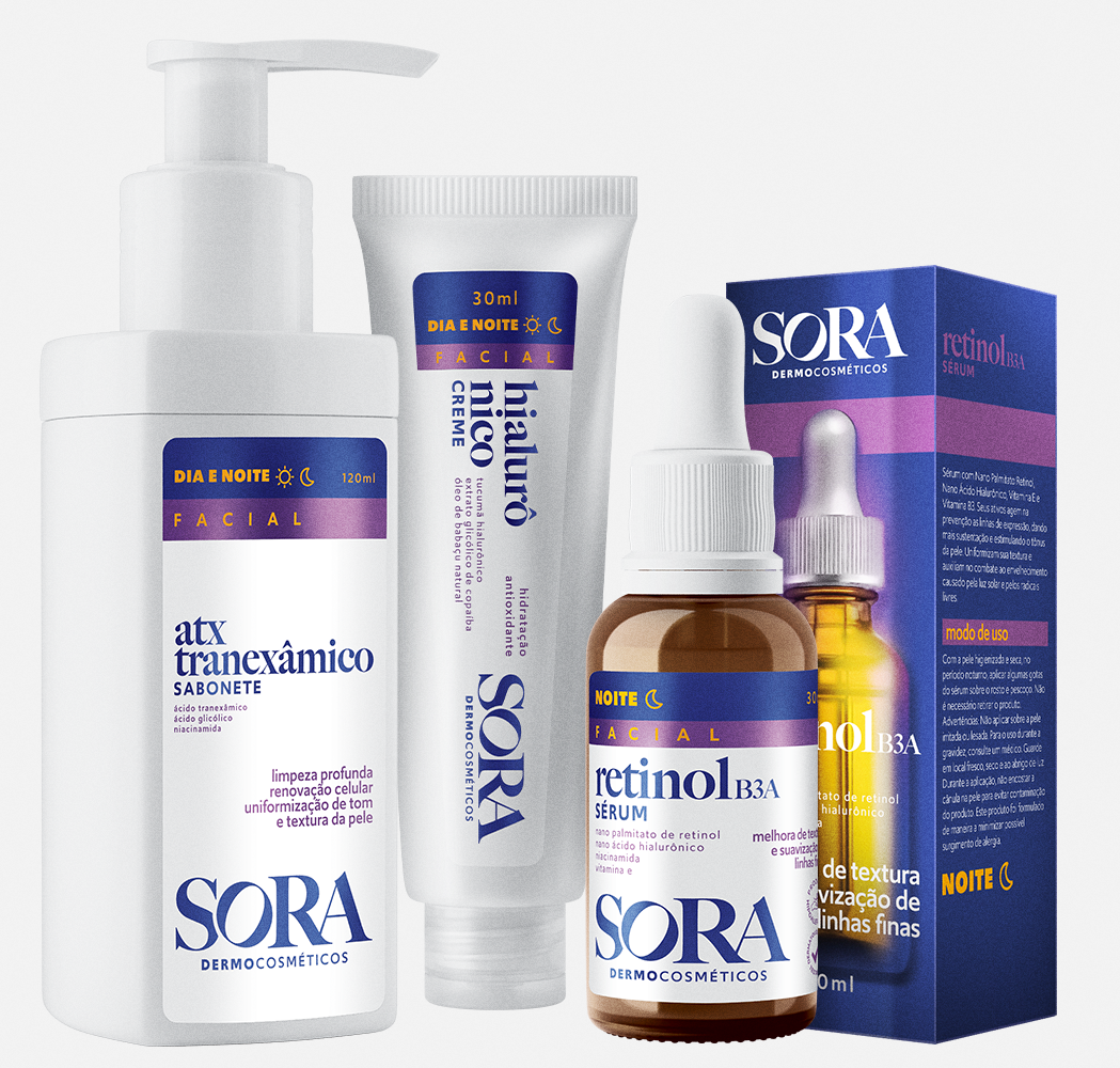 Kit de produtos Sora