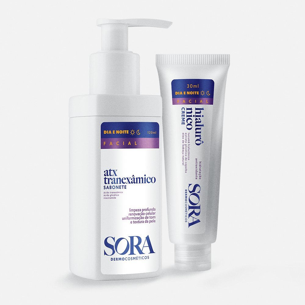 Duo Inicial — Sabonete ATX + Creme Hialurônico