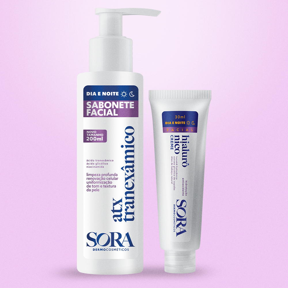 Duo Inicial — Sabonete ATX + Creme Hialurônico